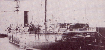 S.S. Frisia, sister ship of S.S. Thuringia, 1872