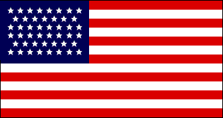 46-Star US Flag 1908-1912