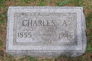 Tombstone for Charles A. Hauser