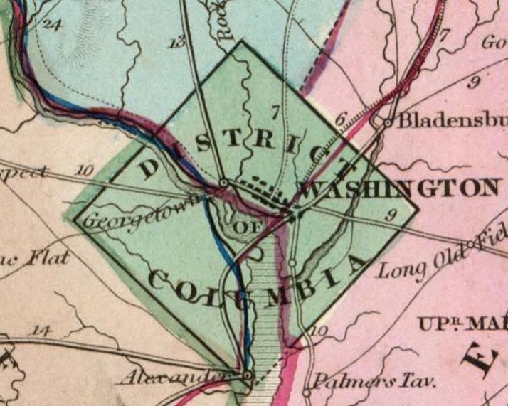 1839 - Map of Virgina