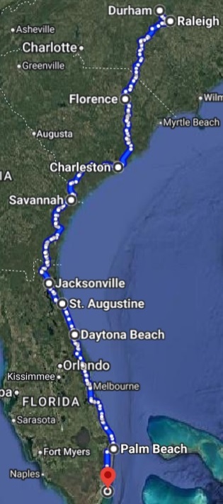 Durham to Miami