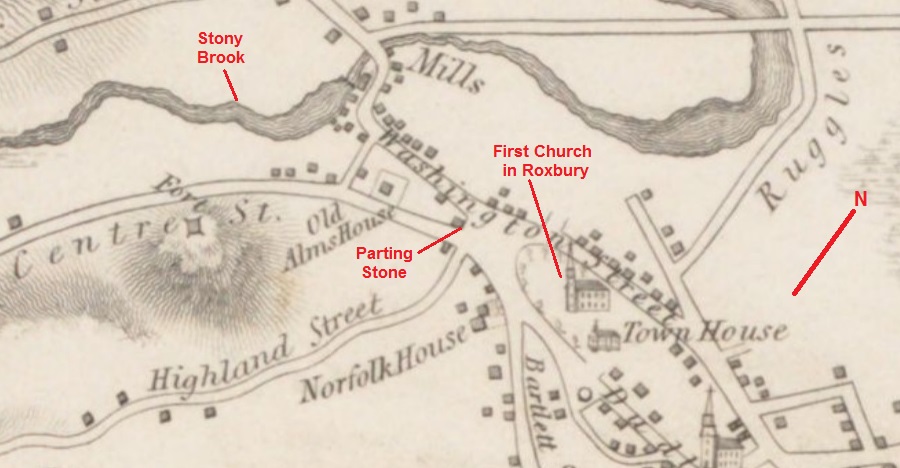 First Church in Roxbury Map