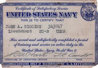Navy ID card