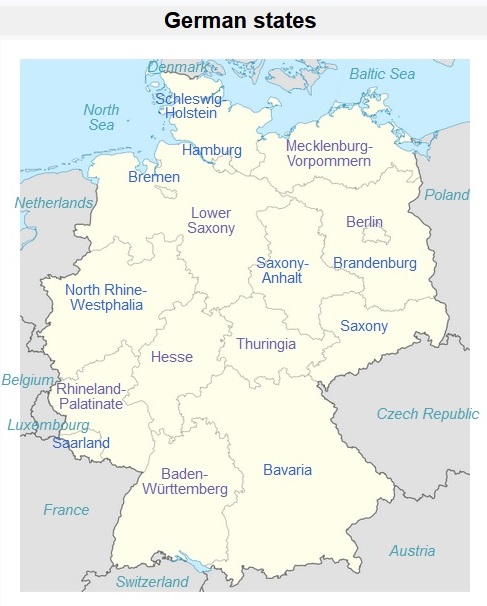 German States Map