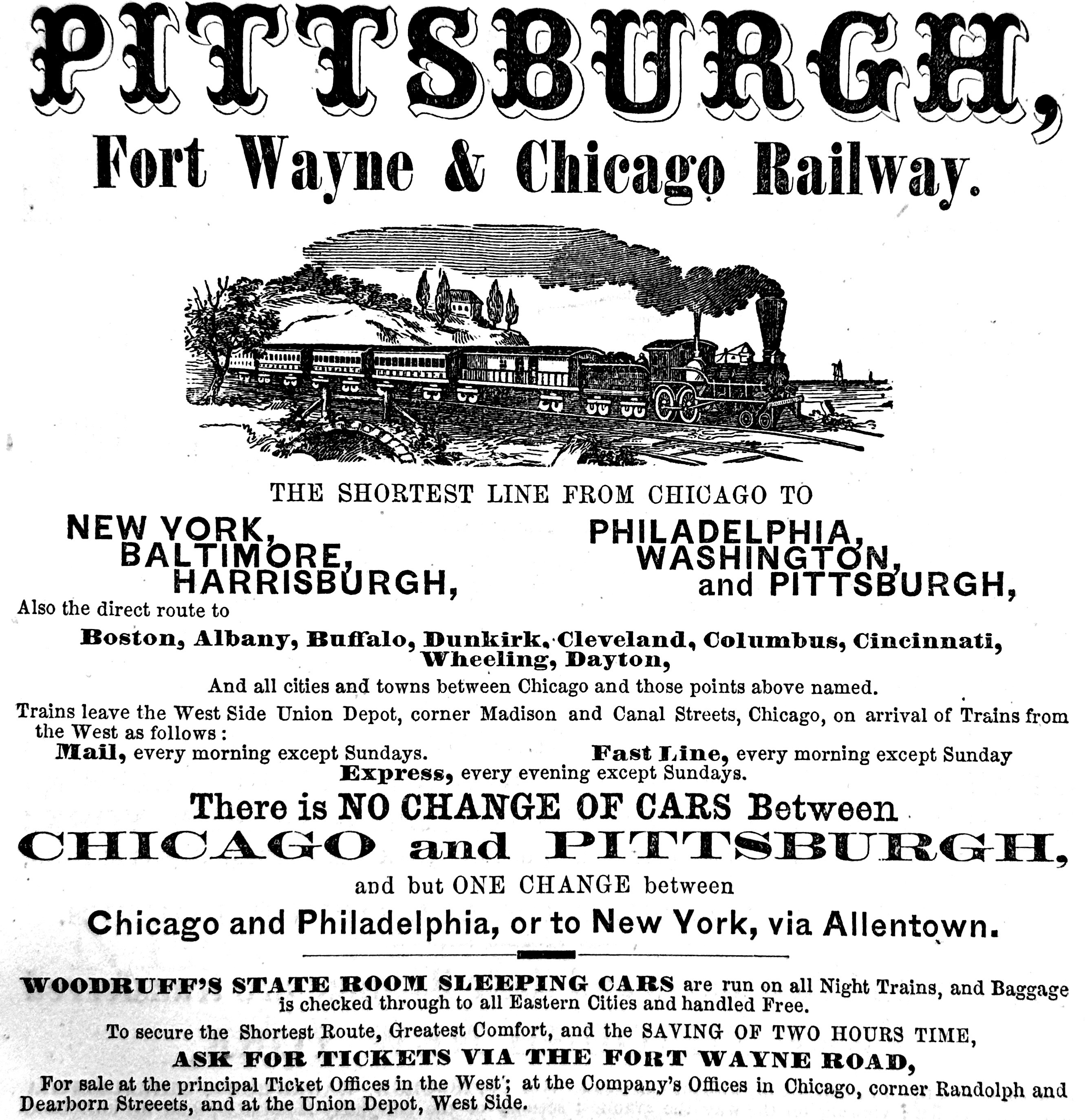 Pittsburgh, Fort Wayne & Chicago Railroad