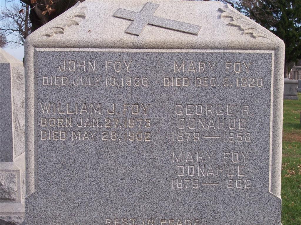 Foy Tombstone